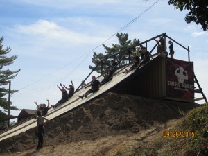 Did I mention the giant slide?