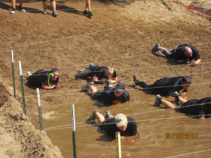 There was a lot of barbed wire. I mean a lot.